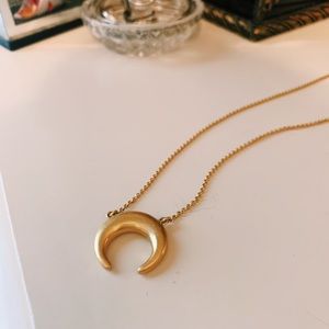 Madewell Crescent Moon Necklace 🌙